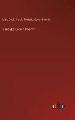 bokomslag Vandyke-Brown Poems