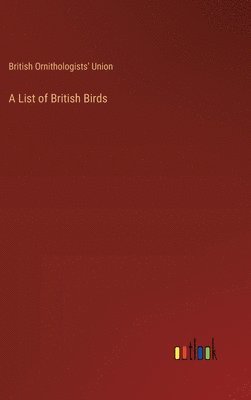 A List of British Birds 1