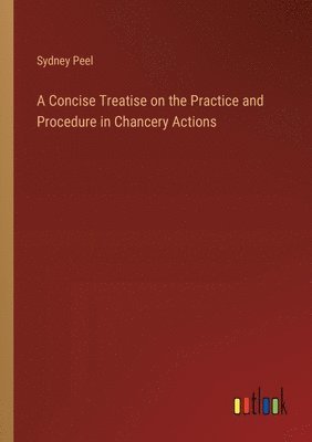 bokomslag Concise Treatise on the Practice and Procedure in Chancery Actions