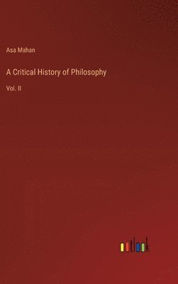 bokomslag Critical History of Philosophy