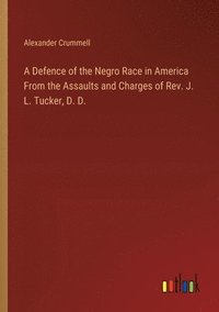 bokomslag A Defence of the Negro Race in America From the Assaults and Charges of Rev. J. L. Tucker, D. D.