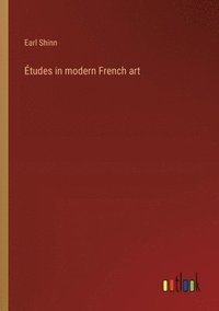 bokomslag tudes in modern French art