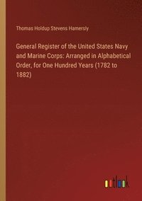 bokomslag General Register of the United States Navy and Marine Corps
