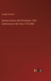 bokomslag German Culture and Christianity