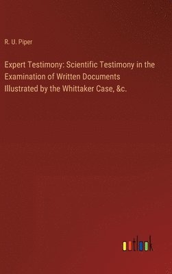 bokomslag Expert Testimony