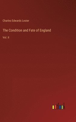 bokomslag Condition and Fate of England