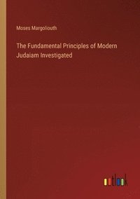 bokomslag The Fundamental Principles of Modern Judaiam Investigated
