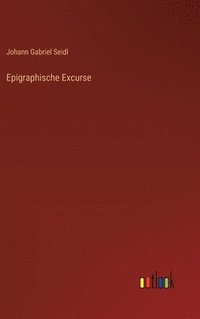 bokomslag Epigraphische Excurse