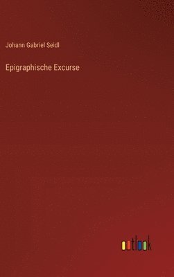 bokomslag Epigraphische Excurse