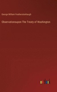 bokomslag Observationsupon The Treaty of Washington