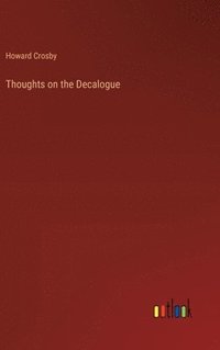 bokomslag Thoughts on the Decalogue