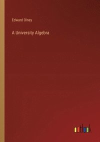 bokomslag A University Algebra