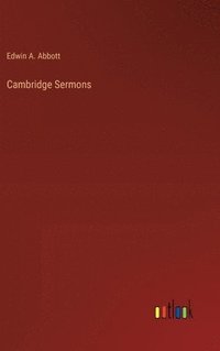bokomslag Cambridge Sermons