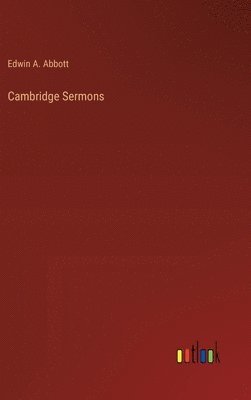 bokomslag Cambridge Sermons