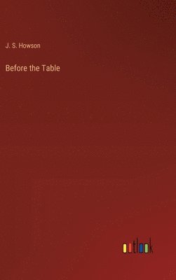 Before the Table