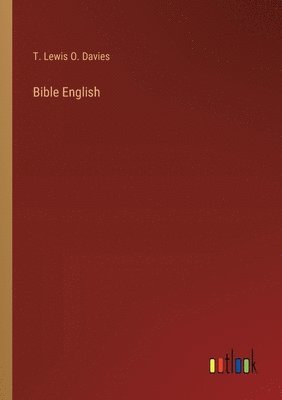 bokomslag Bible English