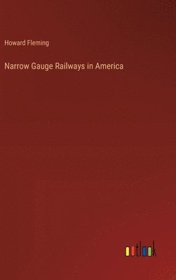 bokomslag Narrow Gauge Railways in America