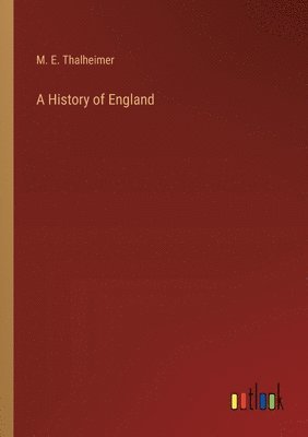 bokomslag History of England
