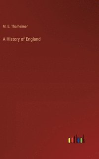 bokomslag History of England