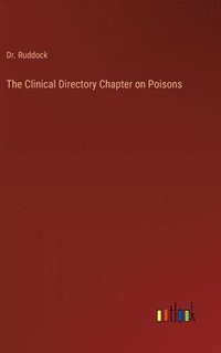 bokomslag Clinical Directory Chapter on Poisons