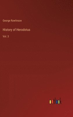 bokomslag History of Herodotus