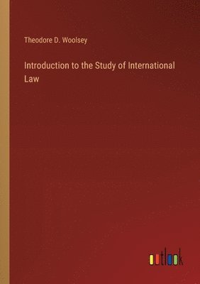 bokomslag Introduction to the Study of International Law