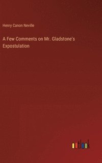 bokomslag Few Comments on Mr. Gladstone's Expostulation