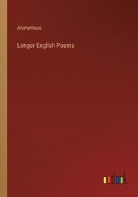 bokomslag Longer English Poems