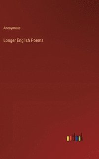 bokomslag Longer English Poems