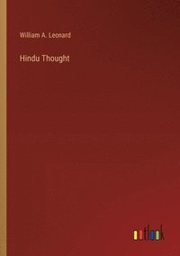 bokomslag Hindu Thought