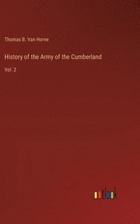bokomslag History of the Army of the Cumberland