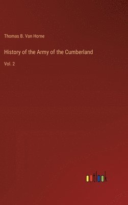bokomslag History of the Army of the Cumberland