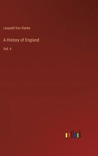 bokomslag A History of England