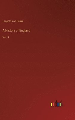 bokomslag A History of England