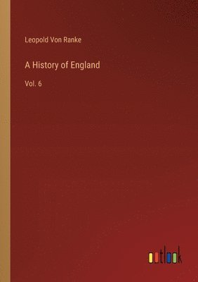 bokomslag A History of England