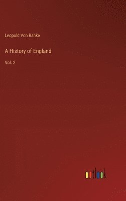 bokomslag A History of England