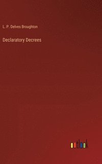 bokomslag Declaratory Decrees