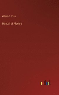 bokomslag Manual of Algebra