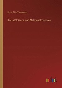 bokomslag Social Science and National Economy