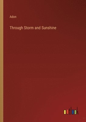 bokomslag Through Storm and Sunshine