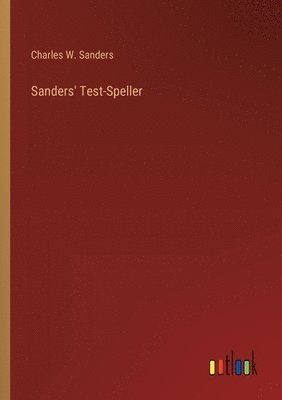 bokomslag Sanders' Test-Speller