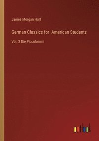 bokomslag German Classics for American Students