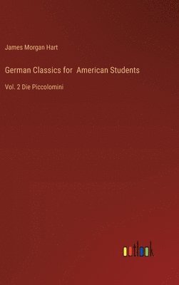 bokomslag German Classics for American Students