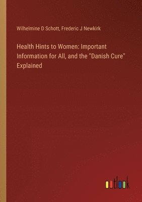 Health Hints to Women 1