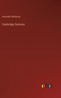 bokomslag Cambridge Sermons