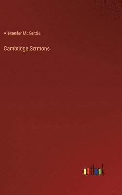bokomslag Cambridge Sermons