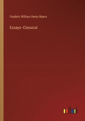 bokomslag Essays--Classical