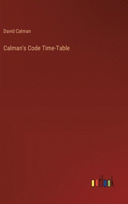 Calman's Code Time-Table 1