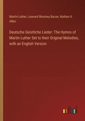 bokomslag Deutsche Geistliche Lieder