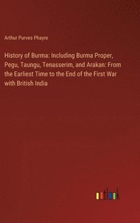bokomslag History of Burma